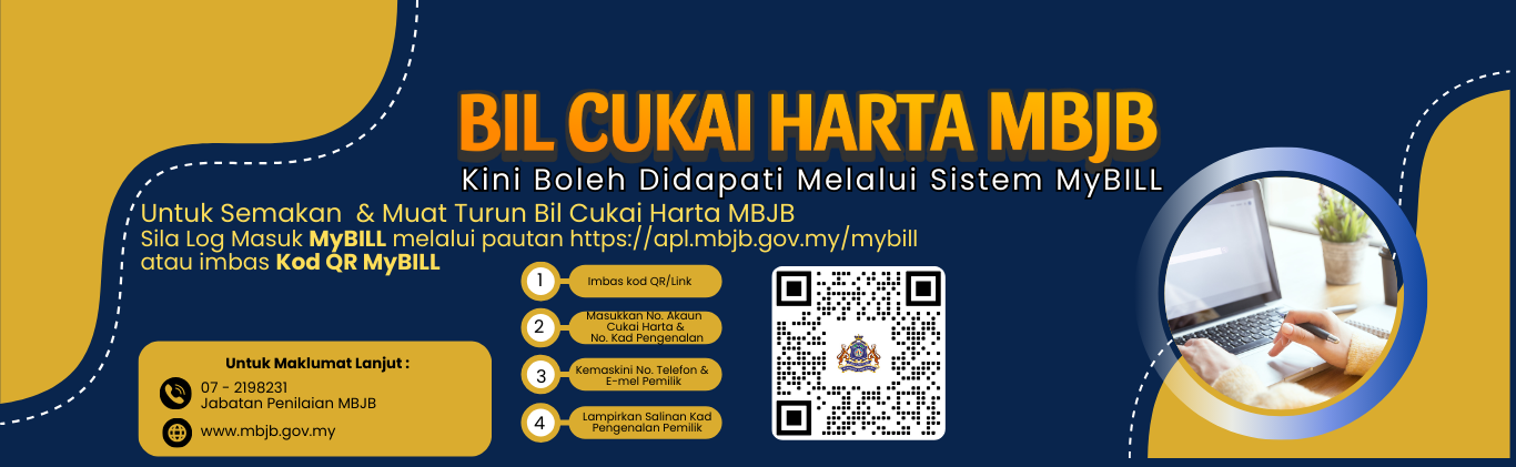 MyBILL - Semakan & Muat Turun Bil Cukai Harta MBJB 