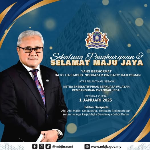 Tahniah & Terima Kasih Datuk Bandar Ke 13