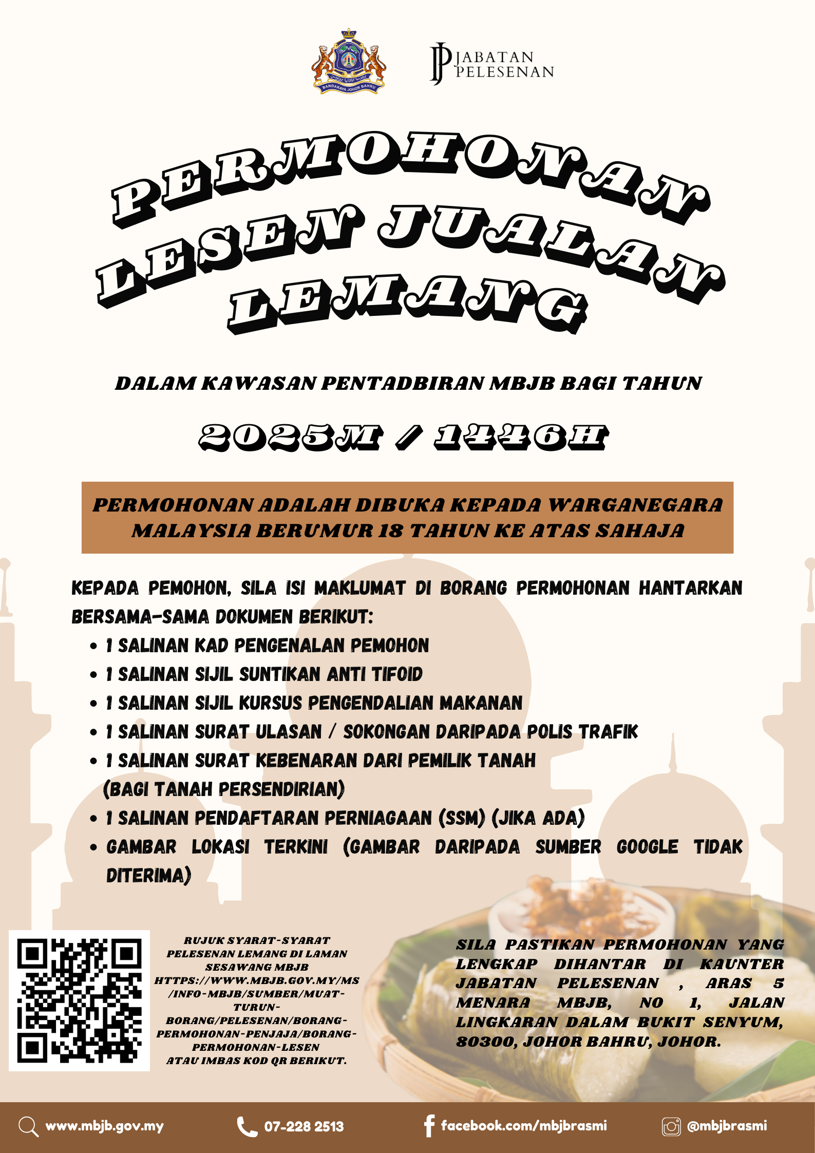 Pemohonan Lesen Jualan Lemang