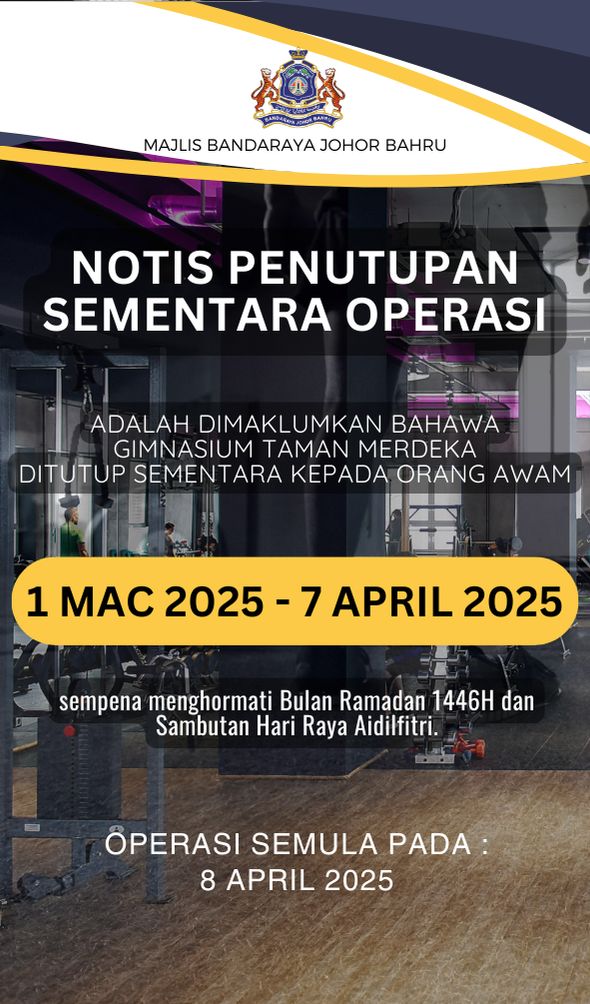 Notis Penutupan Sementara
